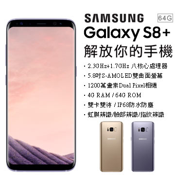 Samsung Galaxy S8+ (4G/64G)